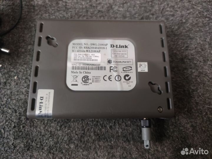 Wi-Fi роутер D-link DWL-2100AP