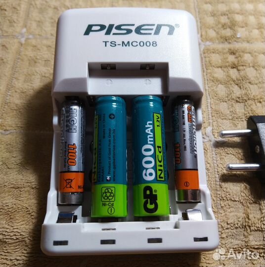 Акб Ni-MH 7/5F6 HF18/07/68 GP1450 HF-A1U -2шт и зу