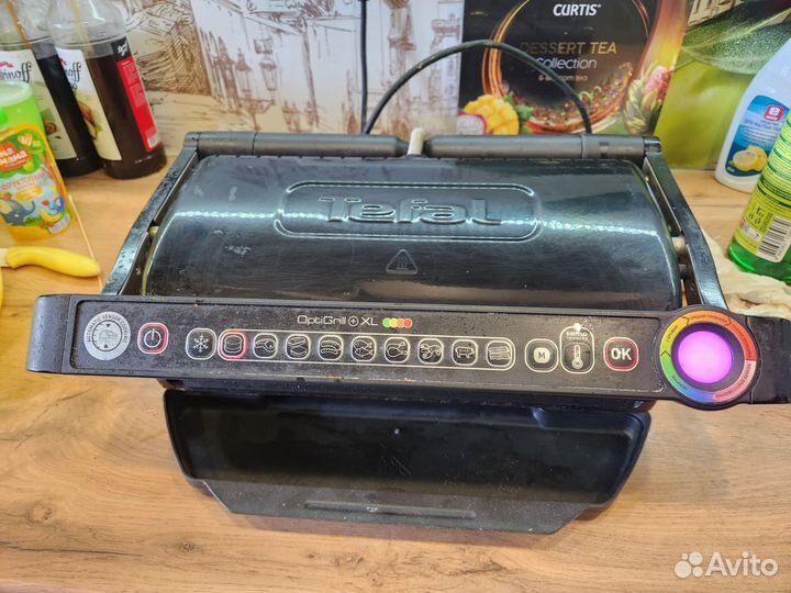 Гриль tefal optigrill xl