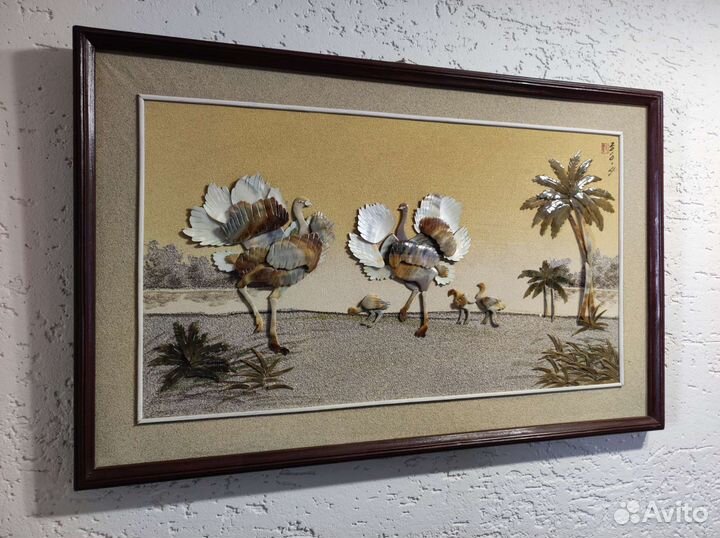 Картина из природных материалов