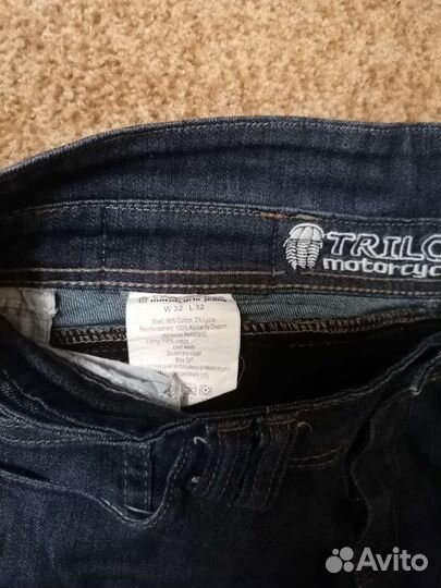 Мотоджинсы trilobite