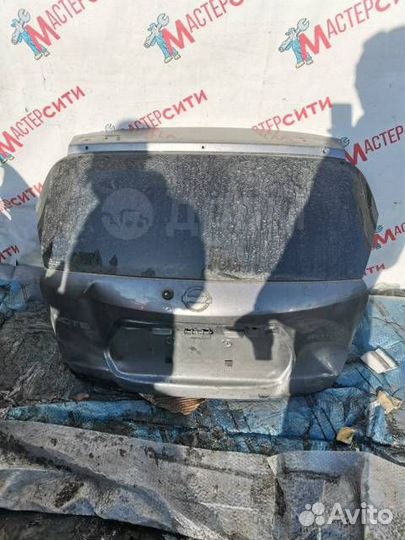 Дверь багажника Nissan Note E12 под спойлер дефект