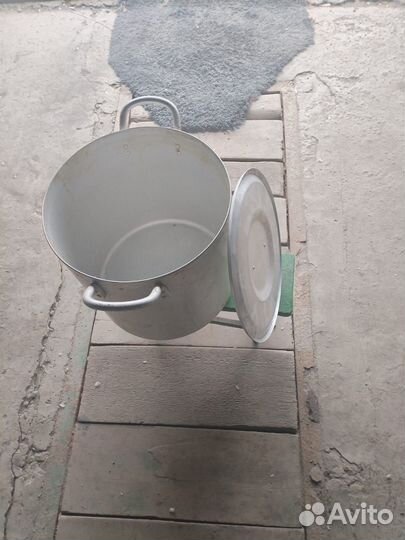 Кастрюля алюминиевая 30 литров