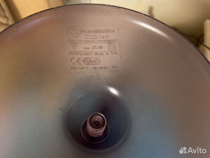 Глобус с подсветкой tecnodidattica Италия