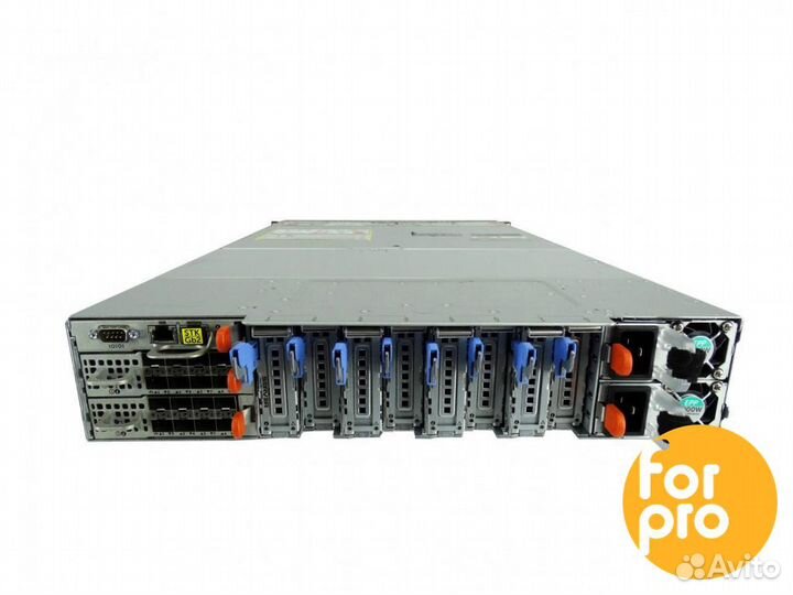 Сервер dell FX2S 2xFC630 4xE5-2697v3 128GB, H730