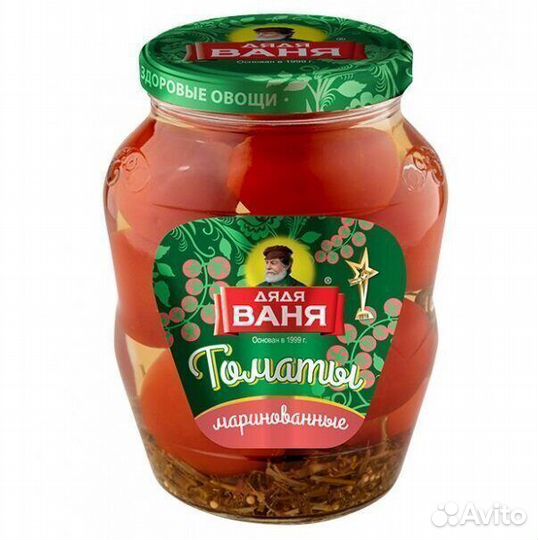 Опт - Томаты Дядя Ваня Маринованные 680г