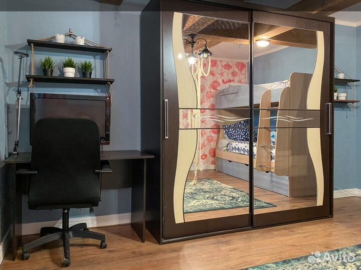 Шкаф купе вместительный