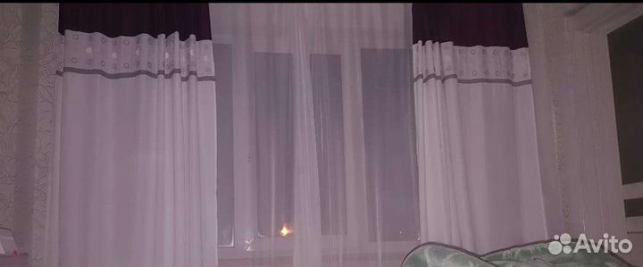 Штора с имитацией ламбрикена 130x230 см