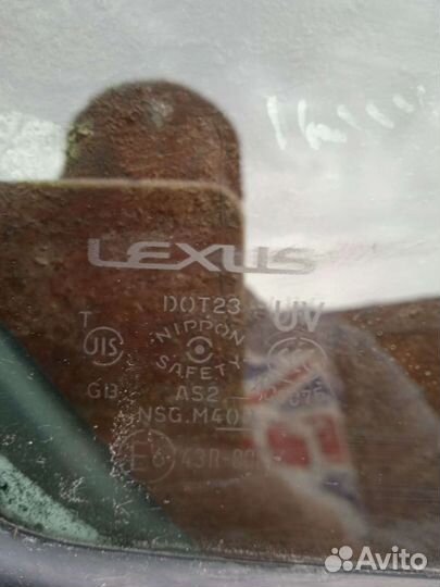 Форточка задняя Лексус GS 350