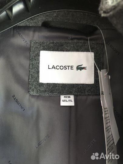 Куртка мужская, шерсть, оригинал Lacoste