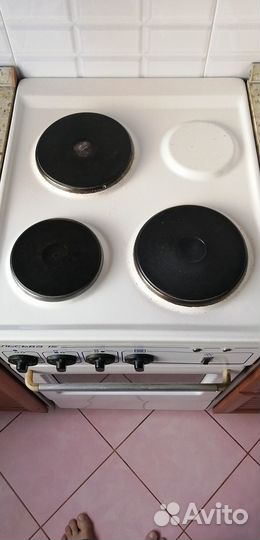 Электроплита с духовкой бу