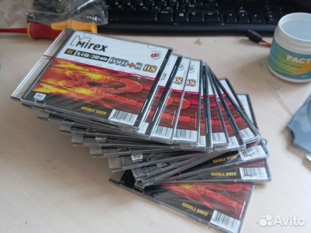Диски Mirex DVD+R-DS 9.4gb запакованные объявление продам