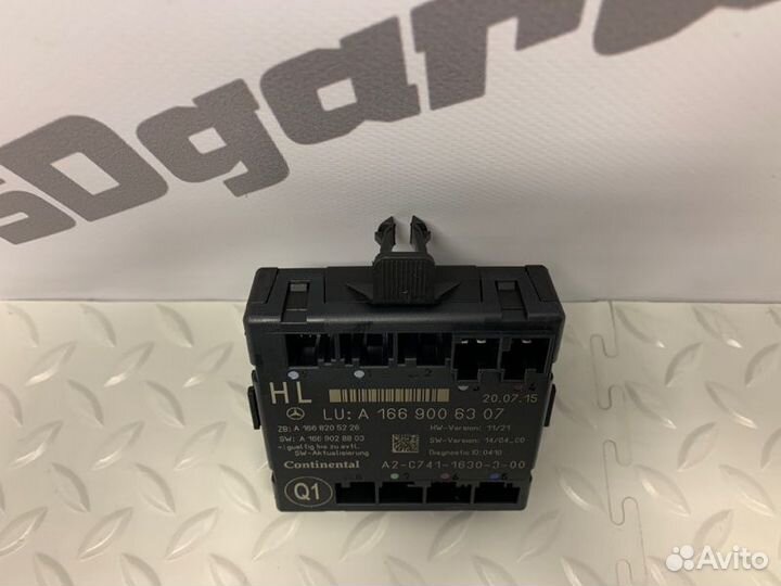 Блок Двери задний левый Mercedes Gle W166 3.5