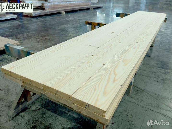 Доска пола 27*141*4000 сорт A ангарская сосна