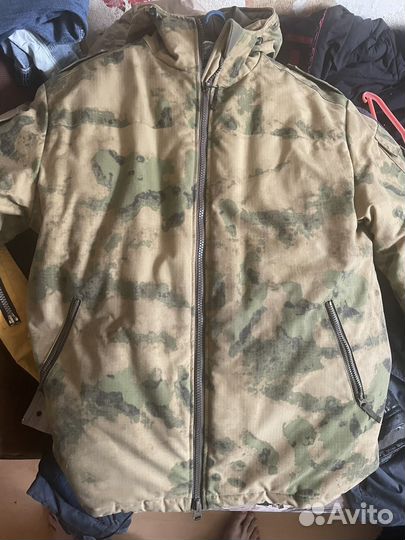 Бушлат военный зимний мох