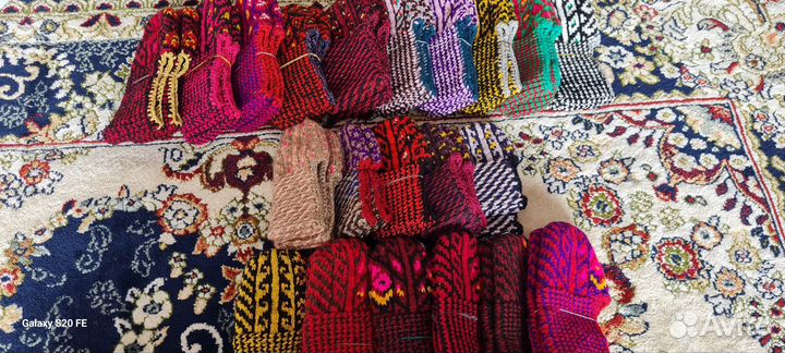 Вязанные носки ручной работы