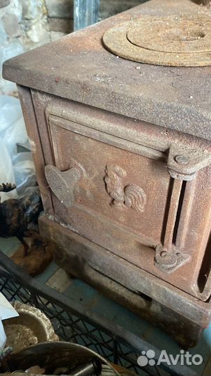 Печка чугунная