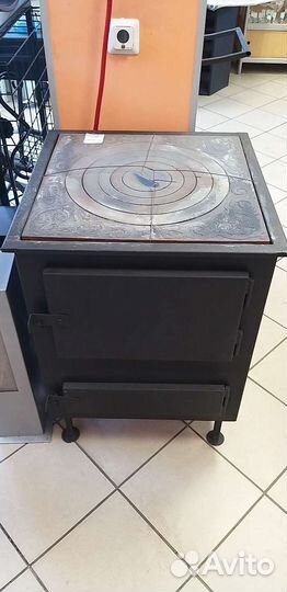 Плита с настилом под казан