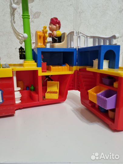 Пиратский корабль развивающая игрушка, свет, звук