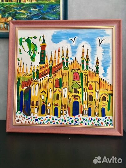 Картины маслом Рим и Mилан