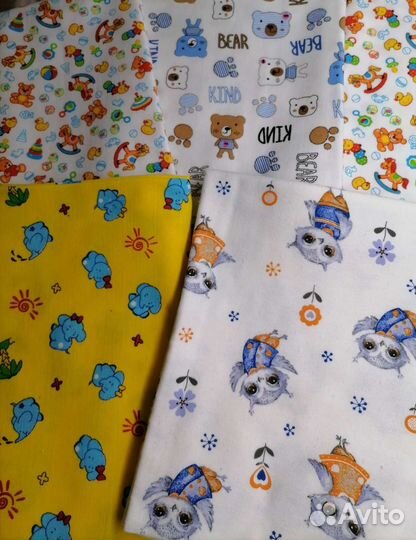 Пеленки детские новые фланель