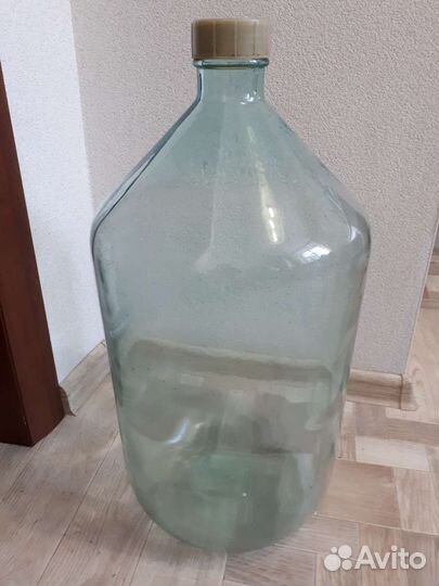 Бутыль стеклянный 20 литров