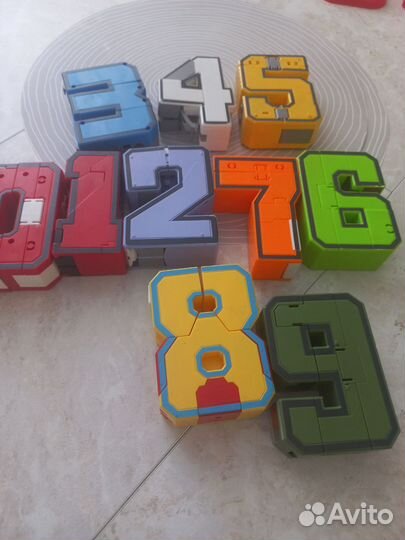 Цифры трансформеры