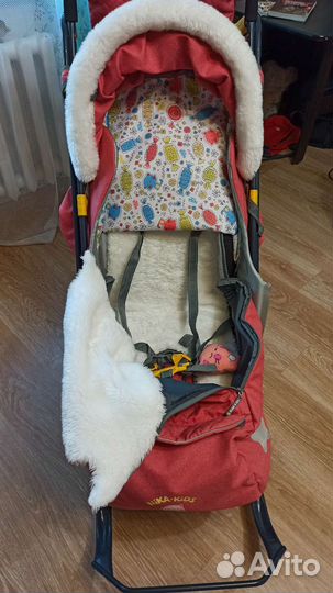 Коляска санки