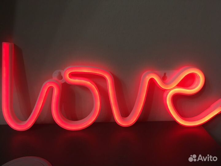 Светодиодный светильник неоновый