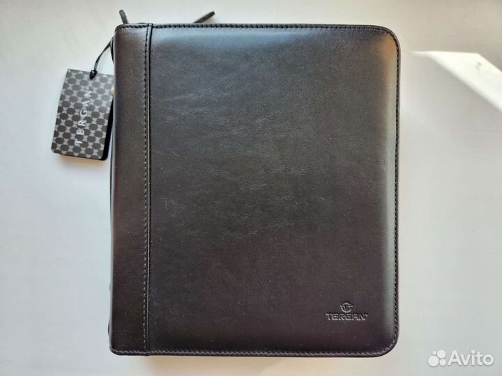 Кожаный несессер-сумка Tergan