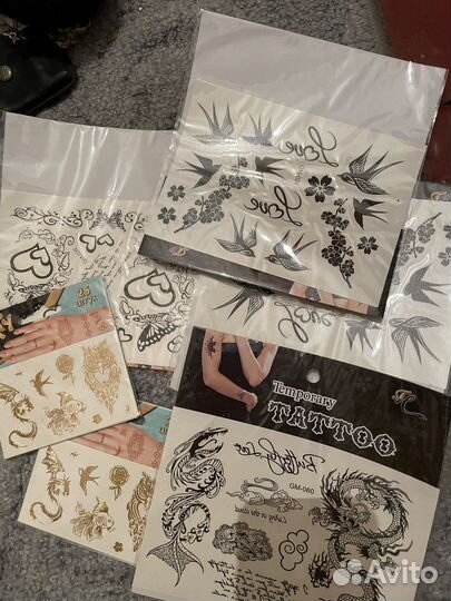 Тату временные