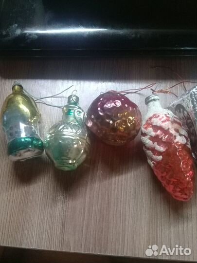 Елочные игрушки СССР коллекционные