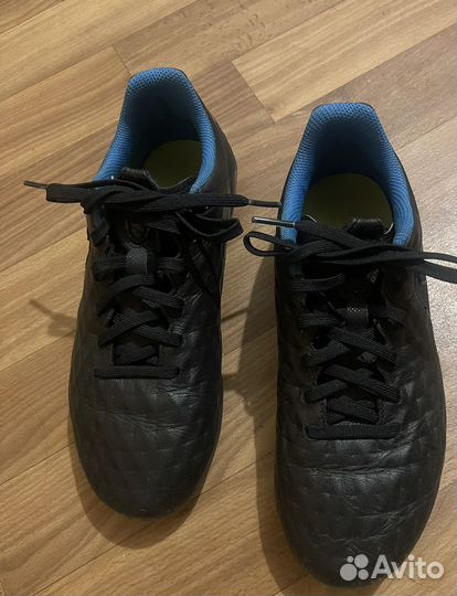 Бутсы кожа Nike tiempo 37,5(23,5)