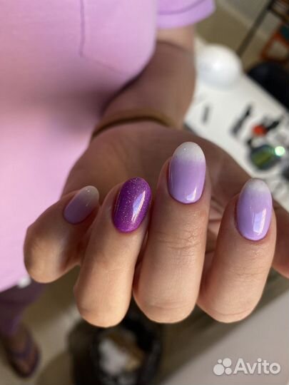 Маникюр с покрытием гель лак