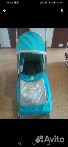 Санки коляска ника