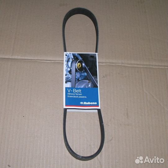 Ремень поликлиновой 6рк-860 генератора д (Rubena)