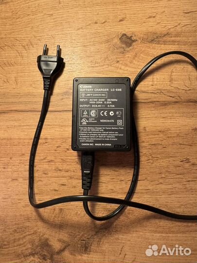 Зарядное устройство для фотоаппарата canon