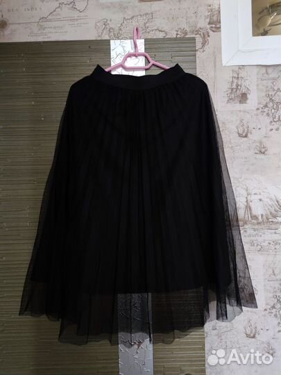 Юбка плиссе pull bear 40-42 размер