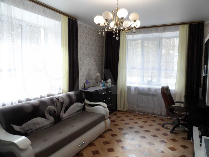 3-к. квартира, 88,5 м², 1/2 эт.