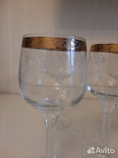 Фужеры хрустальные СССР