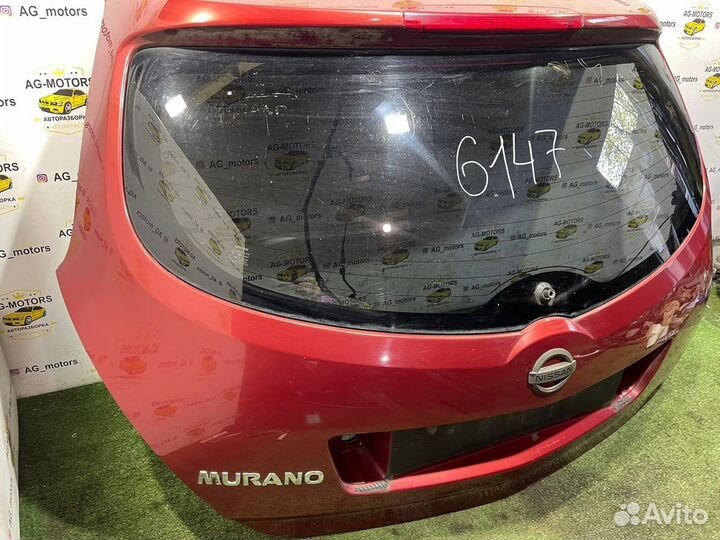Крышка багажника со стеклом Nissan Murano Z50
