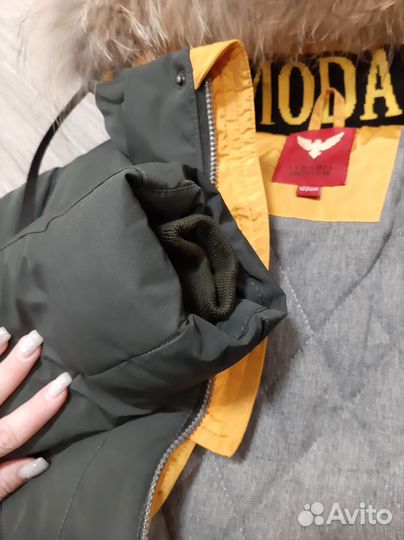 Куртка зимняя для мальчика 128-134