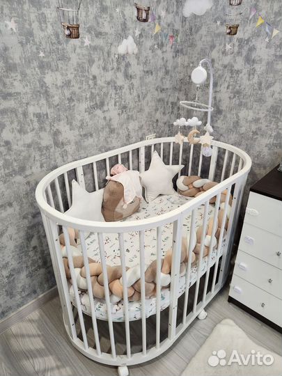 Детская кроватка трансформер 8 в 1