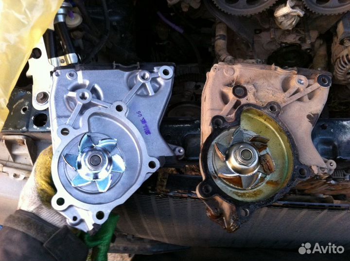 Замена помпы