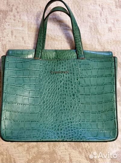 Сумка TJ Collection, натуральная кожа