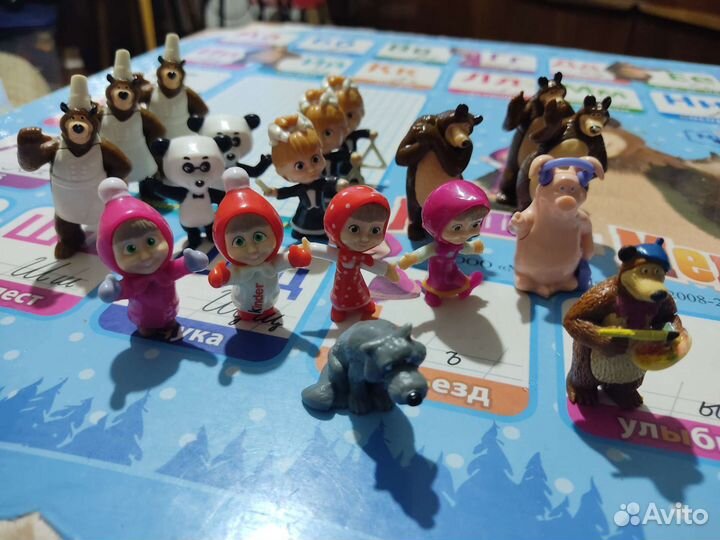 Маша и медведь игрушка из киндера