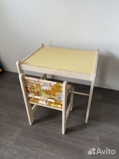 Детский стол и стул