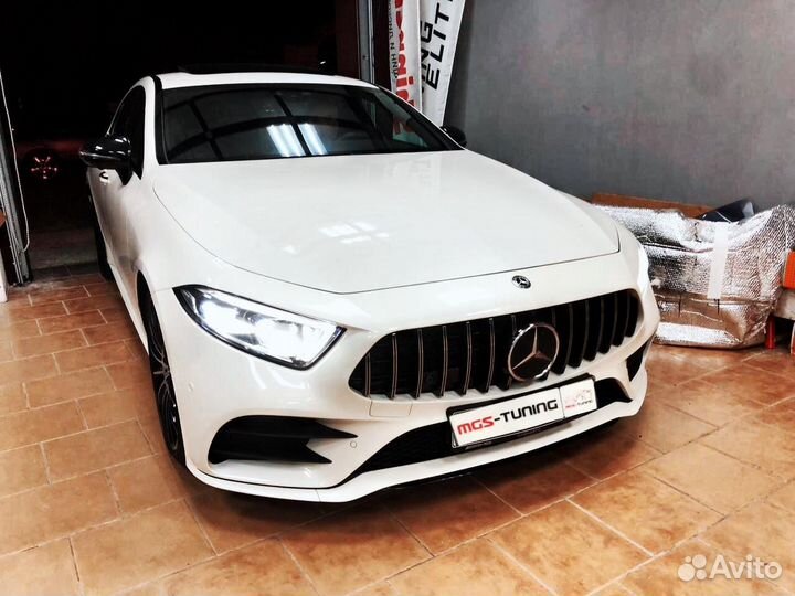 Решетка радиатора Mercedes CLS-Class Chrome C257