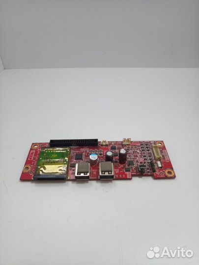 Доп. плата с разъемом usb, с кнопкой включения и к