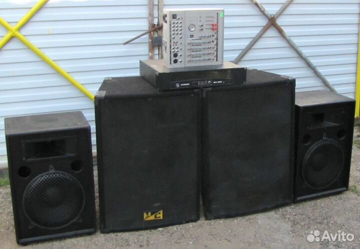 Колонки FA MC 2000W 4шт D12-15